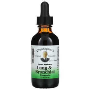 Thực phẩm chức năng Christopher's Original Formulas Lung & Bronchial Formula 2 fl oz (59 ml) 084783498155