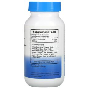Thực phẩm bổ sung Christopher's Original Formulas Memory Plus Formula 400 mg 100 Vegetarian Caps 084783891567