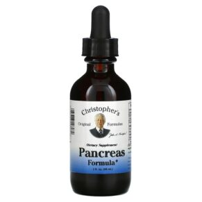 Thực phẩm chức năng Christopher's Original Formulas Pancreas Formula 2 fl oz (59 ml) 084783498070