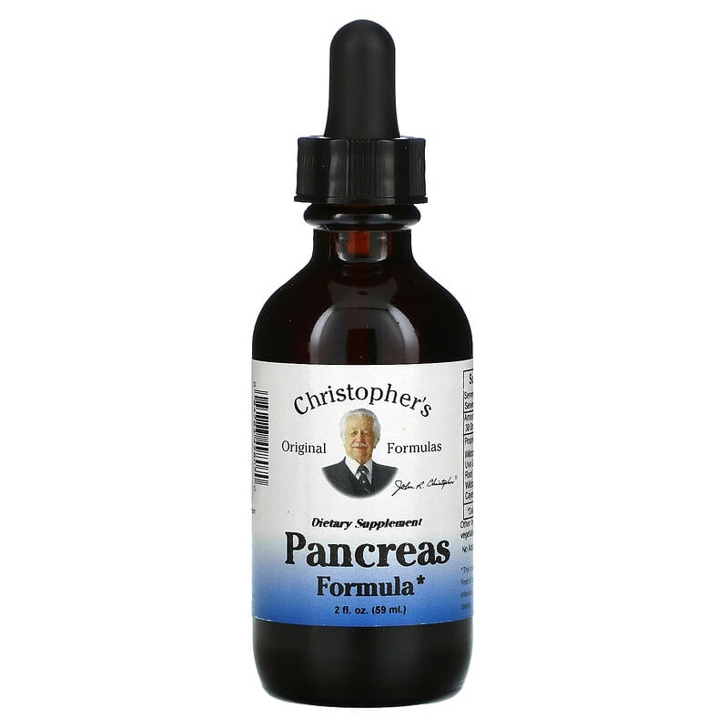 Christopher's Original Formulas Pancreas Formula 2 fl oz (59 ml) 8 Thực phẩm chức năng Christopher's Original Formulas Pancreas Formula 2 fl oz (59 ml) 084783498070
