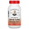 Thực phẩm chức năng Christopher's Original Formulas Quick Colon Formula Part 1 485 mg 100 Vegetarian Caps 084783891369