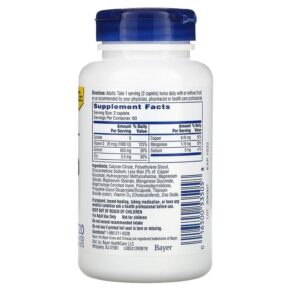 Thực phẩm bổ sung Citracal Calcium Supplement + D3 Maximum Plus 120 Coated Caplets 016500535058