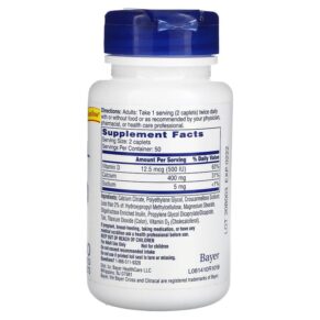 Thực phẩm bổ sung Citracal Calcium Supplement + D3 Petites 100 Coated Caplets 016500535027