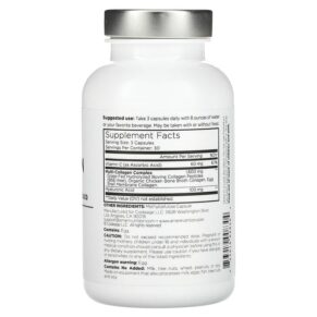 Thực phẩm bổ sung Codeage Amen Collagen 90 Vegetable Capsules 853919008304