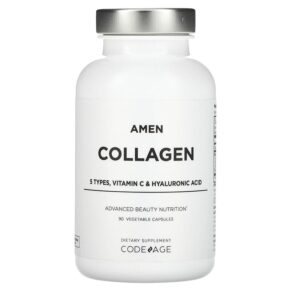 Thực phẩm chức năng Codeage Amen Collagen 90 Vegetable Capsules 853919008304