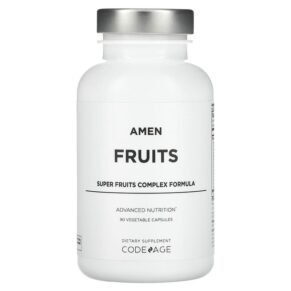 Thực phẩm chức năng Codeage Amen Fruits 90 Vegetarian Capsules 850026121872