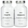 Thực phẩm chức năng Codeage Amen Fruits & Veggies 2 Bottles 180 Vegetable Capsules 850043333395