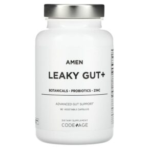 Thực phẩm chức năng Codeage Amen Leaky Gut+ 90 Vegetable Capsules 853919008465