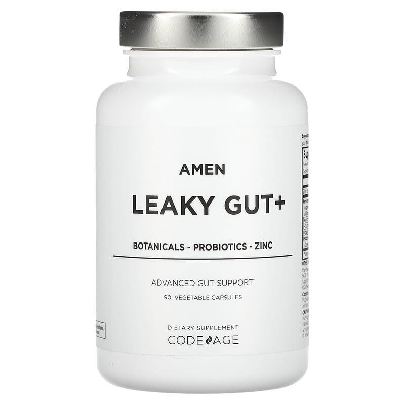 Codeage Amen Leaky Gut+ 90 Vegetable Capsules 8 Thực phẩm chức năng Codeage Amen Leaky Gut+ 90 Vegetable Capsules 853919008465