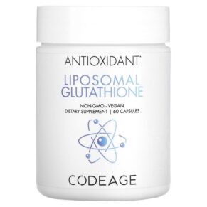 Thực phẩm chức năng Codeage Antioxidant Liposomal Glutathione 60 Capsules 853919008229