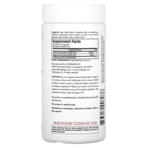 Thực phẩm bổ sung Codeage Beef Heart Grass-Fed Pasture Raised 180 Capsules 853919008076