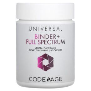 Thực phẩm chức năng Codeage Binder + Full Spectrum Vegan Plant-Based 90 Capsules 853919008434
