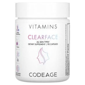 Thực phẩm chức năng Codeage Clearface 90 Capsules 853919008731