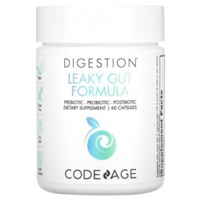 Thực phẩm chức năng Codeage Digestion Leaky Gut Formula 60 Capsules 850043333128