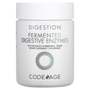 Thực phẩm chức năng Codeage Fermented Digestive Enzymes with Probiotics & Prebiotics Vegan 90 Capsules 853919008502