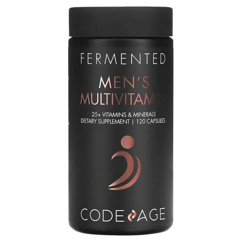 Codeage Fermented Men's Multivitamin 25+ Vitamins Minerals 120 Capsules 8 Thực phẩm chức năng Codeage Fermented Men's Multivitamin 25+ Vitamins Minerals 120 Capsules 853919008519