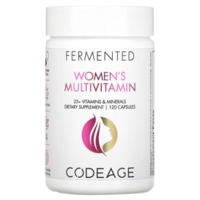 Thực phẩm chức năng Codeage Fermented Women's Multivitamin 120 Capsules 853919008311