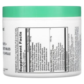 Thực phẩm bổ sung Codeage Five A Day Fruits & Vegetables in 1 Capsule 30 Capsules 850026121520