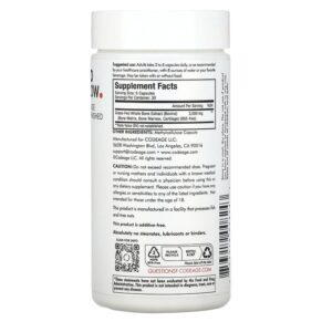 Codeage Grass-Fed Bone Marrow 180 Capsules 3 Thực phẩm bổ sung Codeage Grass-Fed Bone Marrow 180 Capsules 853919008243