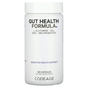 Thực phẩm chức năng Codeage Gut Health Formula 180 Capsules 853919008250