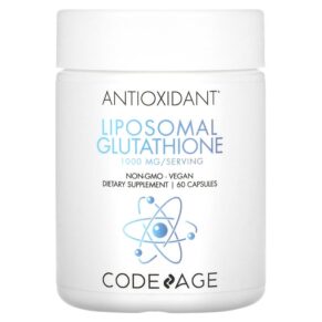 Thực phẩm chức năng Codeage Liposomal Glutathione 500 mg 60 Capsules 850026121599