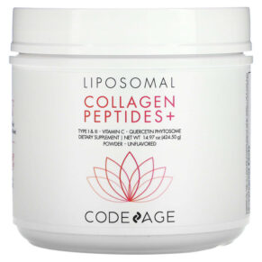 Thực phẩm chức năng Codeage Liposomal Powder Collagen Peptides+ Unflavored 14.97 oz (424.50 g) 850026121858