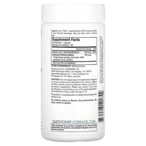 Thực phẩm bổ sung Codeage Liposomal Selenium 180 Capsules 850026121742
