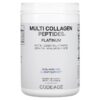 Thực phẩm chức năng Codeage Platinum Multi Collagen Peptides Powder Biotin Keratin Hyaluronic Acid Unflavored 11.50 oz (326 g) 853919008588
