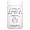 Thực phẩm chức năng Codeage Polyphenols Broad Spectrum 120 Capsules 853919008328