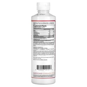 Thực phẩm bổ sung Codeage Quercetin Phytosome Pineapple Tangerine 15.22 fl oz (450 ml) 850026121513