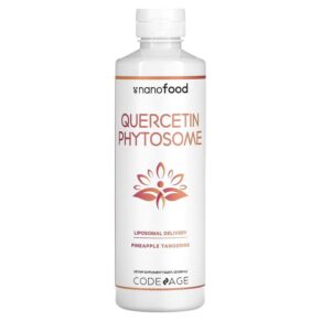 Thực phẩm chức năng Codeage Quercetin Phytosome Pineapple Tangerine 15.22 fl oz (450 ml) 850026121513