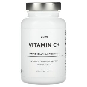 Thực phẩm chức năng Codeage Vitamin C+ 120 Veggie Capsules 853919008632