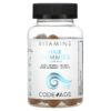 Thực phẩm chức năng Codeage Vitamins Hair Gummies Sugar Free Biotin Vitamin C Minerals Strawberry Coconut 60 Count 850026121117