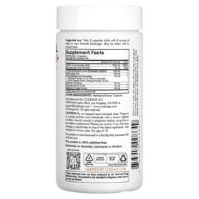 Thực phẩm bổ sung Codeage Vitamins Liposomal Vitamin C+ 180 Capsules 853919008649