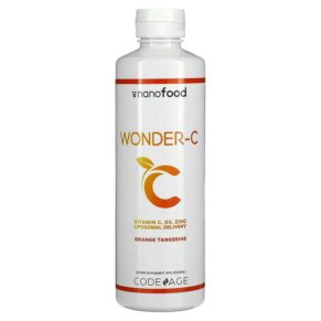 Thực phẩm chức năng Codeage Wonder-C Vitamin C D3 Zinc Liposomal Delivery Orange Tangerine 16 fl oz (473 ml) 853919008793