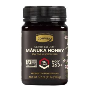 Thực phẩm chức năng Comvita Raw Manuka Honey Certified UMF 10+ (MGO 263+) 1.1 lb (500 g) 658196000085
