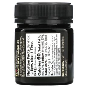 Thực phẩm bổ sung Comvita Raw Manuka Honey Certified UMF 10+ (MGO 263+) 8.8 oz (250 g) 9400501003615