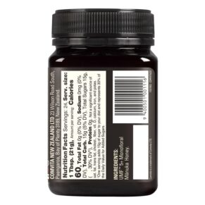 Thực phẩm bổ sung Comvita Raw Manuka Honey Certified UMF 5+ (MGO 83+) 1.1 lb (500 g) 9400501001116