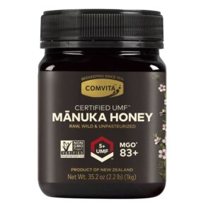 Thực phẩm chức năng Comvita Raw Manuka Honey Certified UMF 5+ (MGO 83+) 2.2 lb (1 kg) 9400501001123