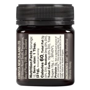Thực phẩm bổ sung Comvita Raw Manuka Honey Certified UMF 5+ (MGO 83+) 8.8 oz (250 g) 9400501001109