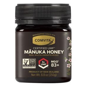 Thực phẩm chức năng Comvita Raw Manuka Honey Certified UMF 5+ (MGO 83+) 8.8 oz (250 g) 9400501001109