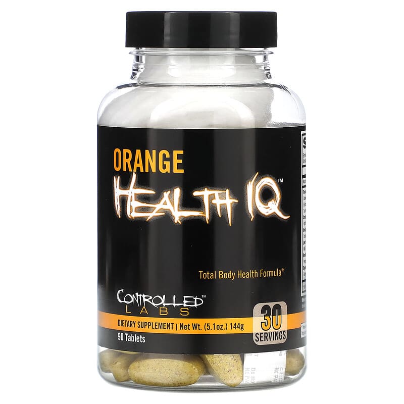 Controlled Labs Orange Health IQ 90 Tablets 8 Thực phẩm chức năng Controlled Labs Orange Health IQ 90 Tablets 856422005471