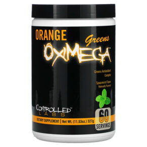 Thực phẩm chức năng Controlled Labs Orange OxiMega Greens Antioxidant Complex Spearmint 11.53 oz (327 g) 895328001767