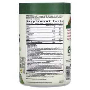 Country Farms Super Greens Alkalizing Formula Unflavored 10.6 oz (300 g) 3 Thực phẩm bổ sung Country Farms Super Greens Alkalizing Formula Unflavored 10.6 oz (300 g) 035046092672