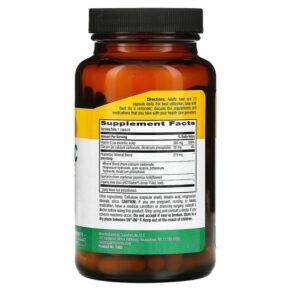 Thực phẩm bổ sung Country Life Buffer-C pH Controlled 500 mg 120 Vegetarian Capsules 015794070856