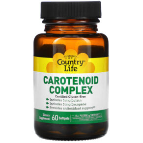 Thực phẩm chức năng Country Life Carotenoid Complex 60 Softgels 015794056010