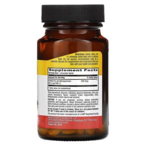 Thực phẩm bổ sung Country Life Certified Vegan K2 Strawberry 500 mcg 60 Chewable Tablets 015794080152