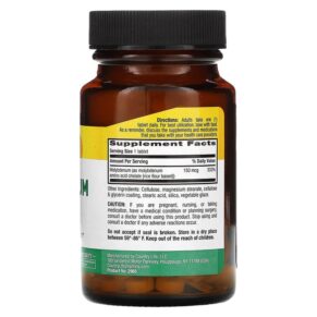 Thực phẩm bổ sung Country Life Chelated Molybdenum 150 mcg 100 Tablets 015794029656