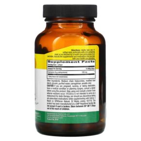 Thực phẩm bổ sung Country Life CoQ10 100 mg 120 Vegan Softgels 015794035190