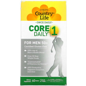 Thực phẩm chức năng Country Life Core Daily-1 For Men 50+ 60 Tablets 015794081944